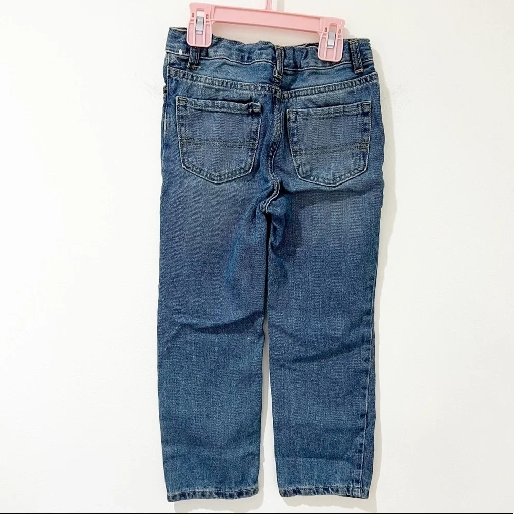 The Children's Place straight adjustable waist Jeans Sz 5T NWT